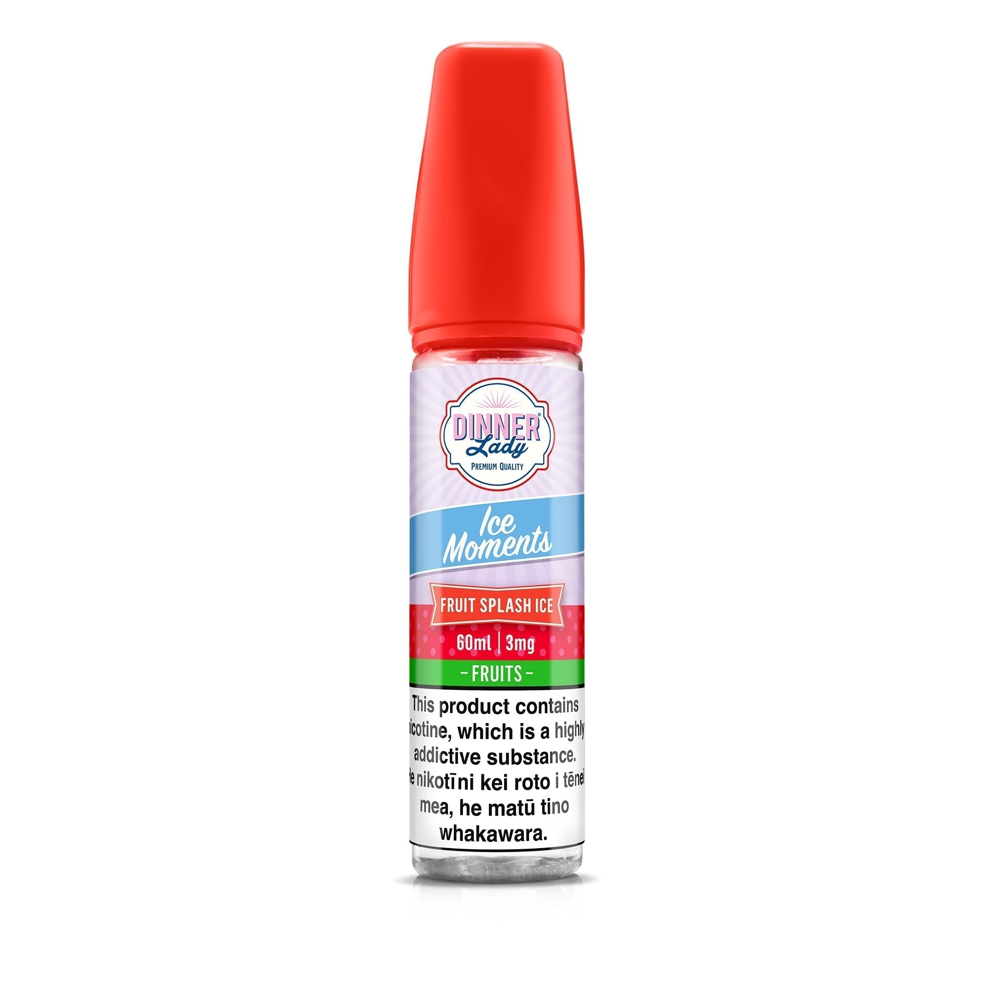 Fruit Splash - Dinner Lady Ice Moments | 60ML Vape Juice | 3MG, 6MG - Vape Shop Bengaluru