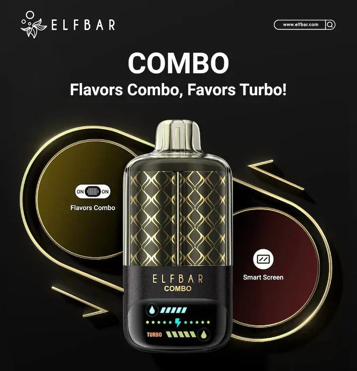 ELF BAR COMBO 25000 Puffs Dual Flavors Disposable Vape India - Vape Shop Bengaluru