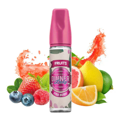 Pink Berry - Dinner Lady | 60ML Vape Juice | 3MG, 6MG - Vape Shop Bengaluru