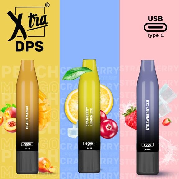 Xtra Dps 6000 Disposable Pod Vape India - Vape Shop Bengaluru