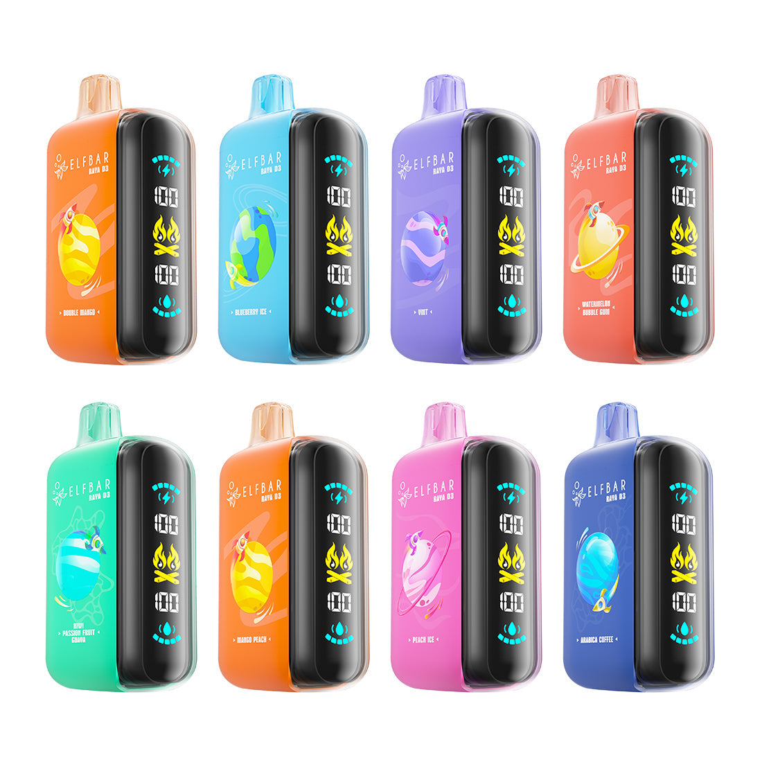 Elfbar Raya D3 25000 Puffs Disposable Vape India - Vape Shop Bengaluru